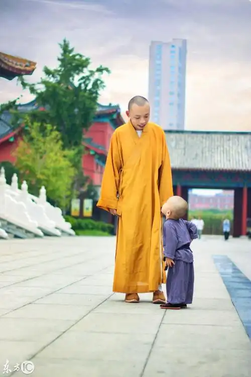 太萌了汶上宝相寺超萌小和尚爆红网红