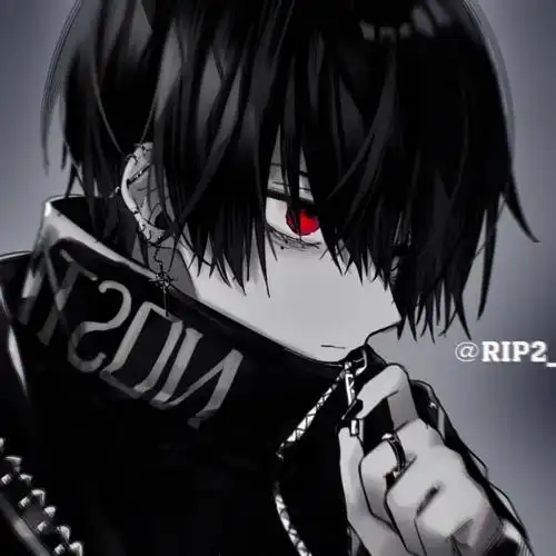 动漫,神仙头像,男生喜欢关注,收藏 黑白