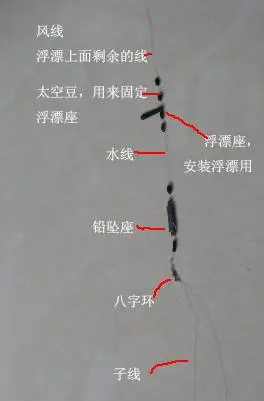 钓鱼入门基本功线组的装配