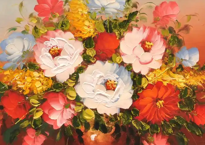 王飞《百花齐放》