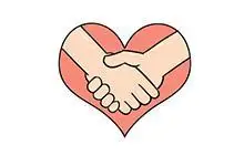 小朋友握手简笔画握手简笔画图片爱情简笔画情侣握手两个人握手简笔画