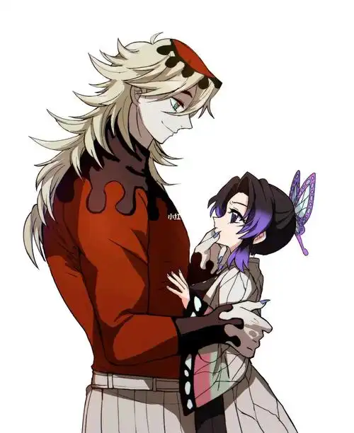 鬼灭童磨蝴蝶忍身高差