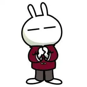 兔斯基表情包兔斯基不屑表情