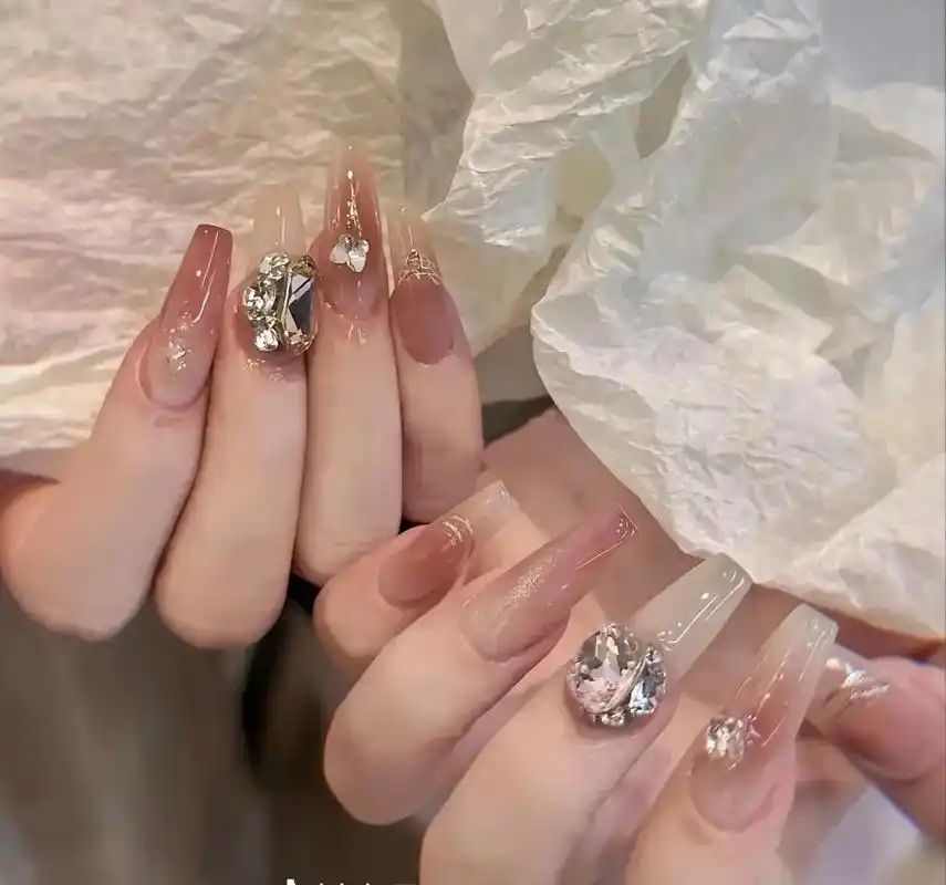 轻奢名媛风美甲97.