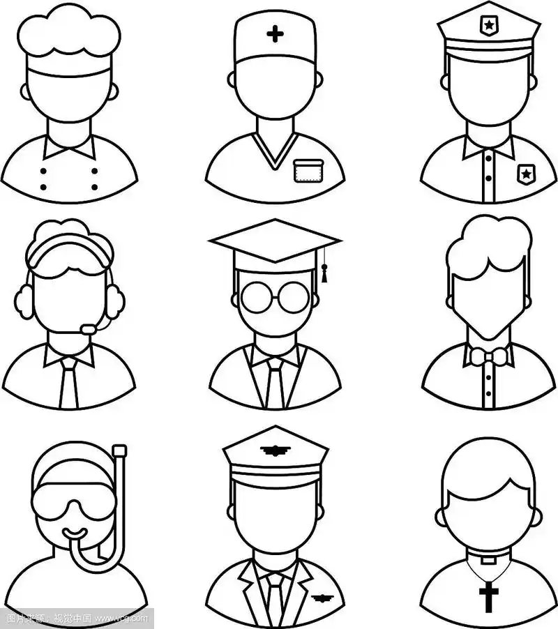 人物职业的偶像