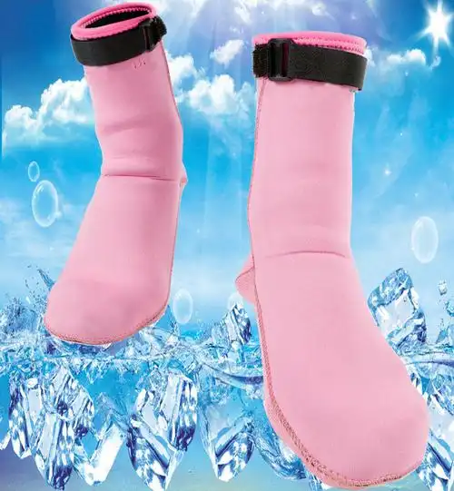 浮潜装备3mm防滑潜水袜潜水鞋冬泳袜成人儿童浮潜袜沙滩袜潜水服