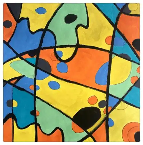 1612班《色彩构成》作业美篇