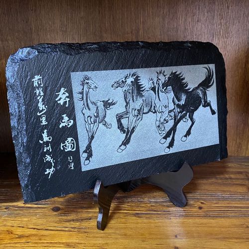 山西馆大同工艺品桌面摆件 大同特色煤雕 煤矸石 马到成功【3月19日发