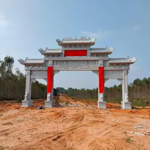 农村石大门的图片风格和价值