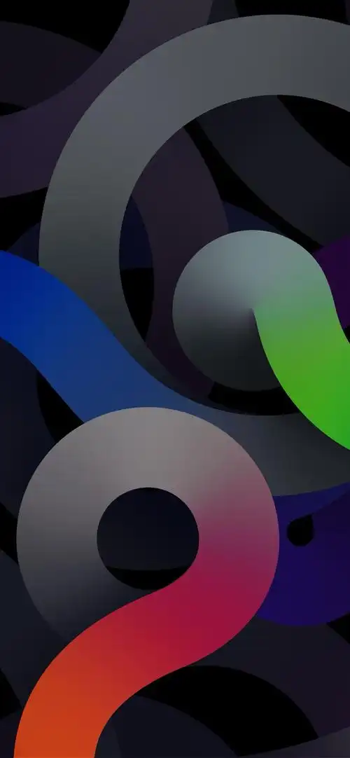 ios14这壁纸还挺好看的