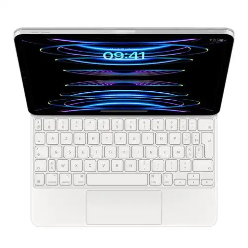 适用于11英寸ipadpro第三代和ipadair第五代的妙控键盘法语白色