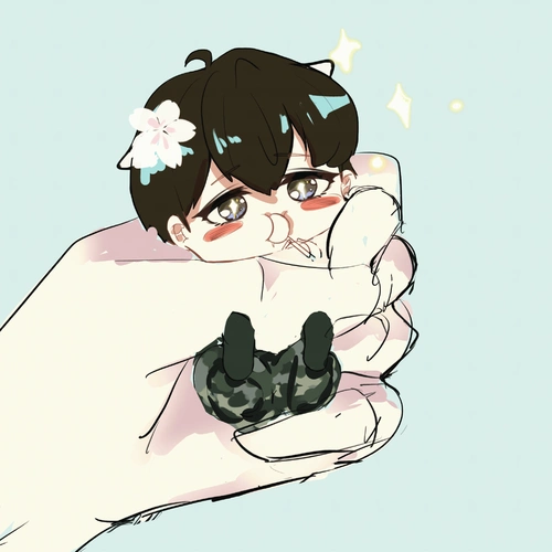 摸了几张司南(窒息 (草稿风 我顶不住了 司南太可爱了=( (今天也是发