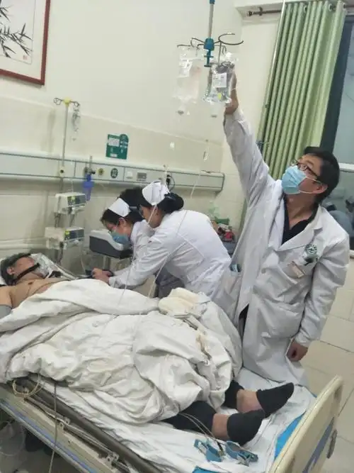 一位心脏猝死病人在新泰市中医医院心血管病科抢救成功