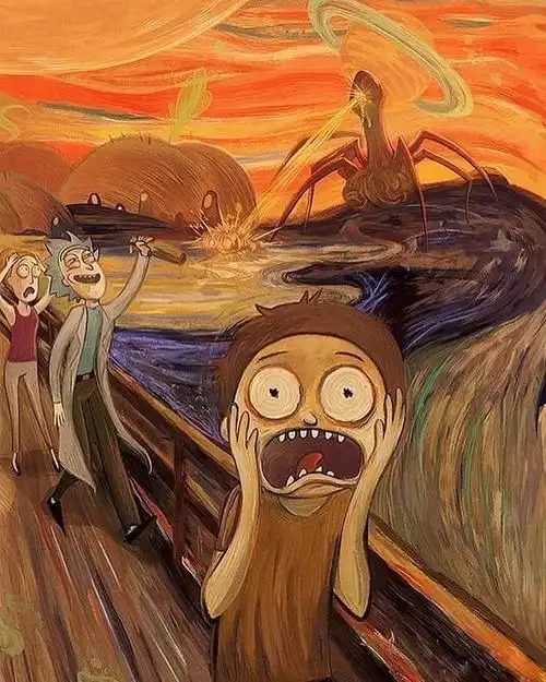 改编世界名画相关的头像1014更新