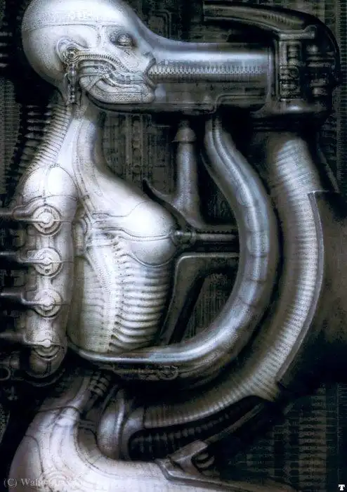 hr吉格biomechanoid ii – (h.r. giger)