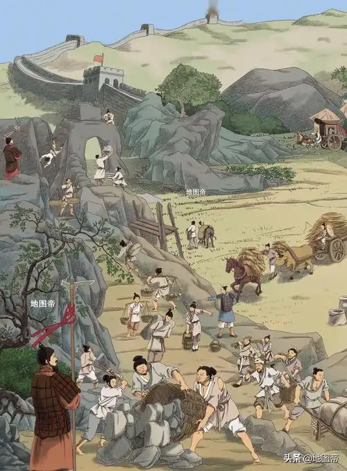 公元前212年,秦直道开建,两年后一条南起咸阳北至九原的"古代高速公路