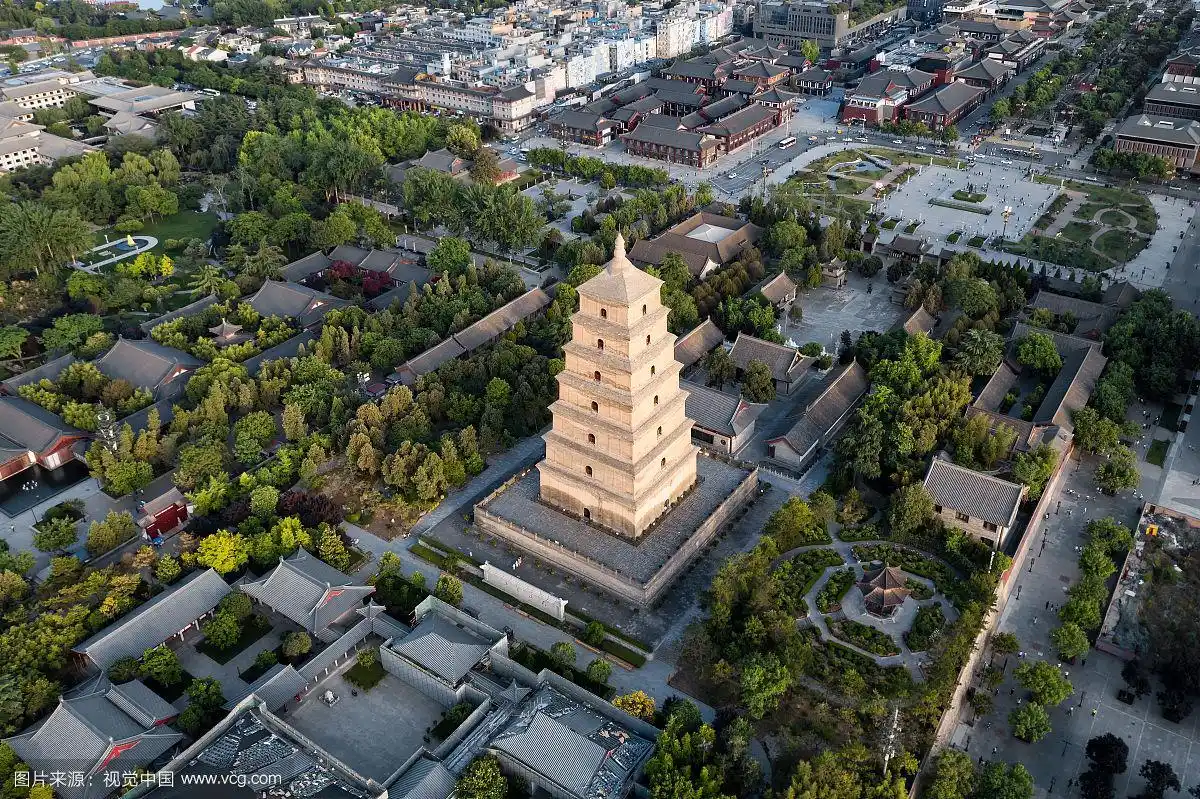 大雁塔航拍