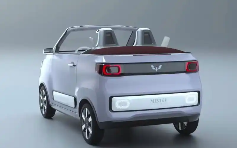 外观展示】五菱宏光-miniev 全新概念「cabrio」敞篷系列电动车