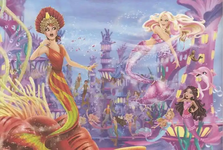 芭比之美人鱼历险记3中文版