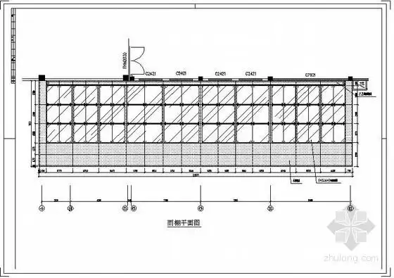分享地下车库玻璃雨篷资料下载