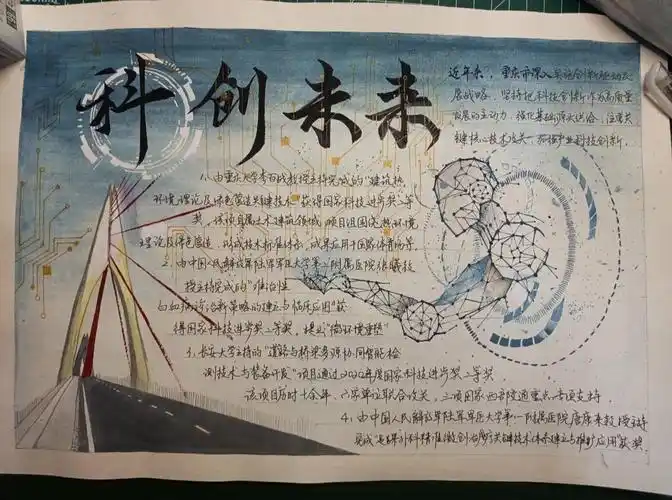 科技创造未来手抄报