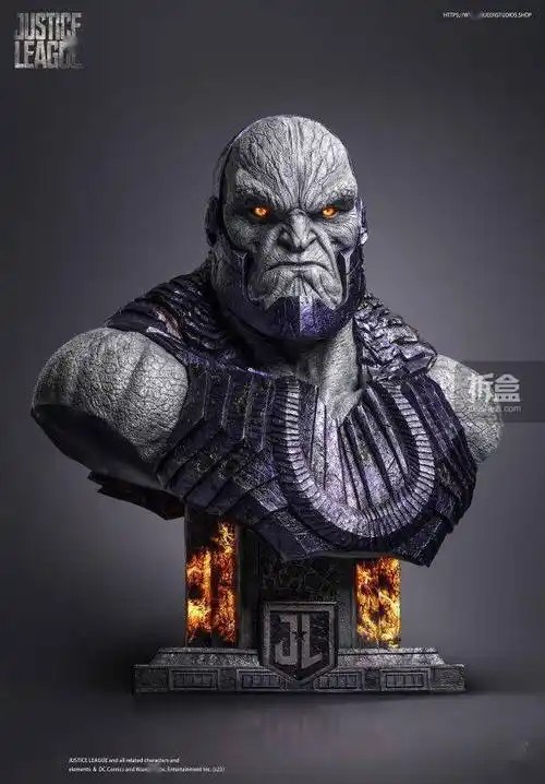 queen studios dc 正义联盟 达克赛德1/1电影正版胸像_雕像_本款_设计