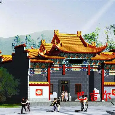 造价30万祠堂设计图_4452060