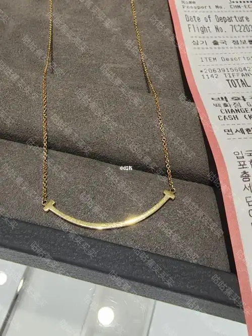 tiffany笑脸项链实拍分享
