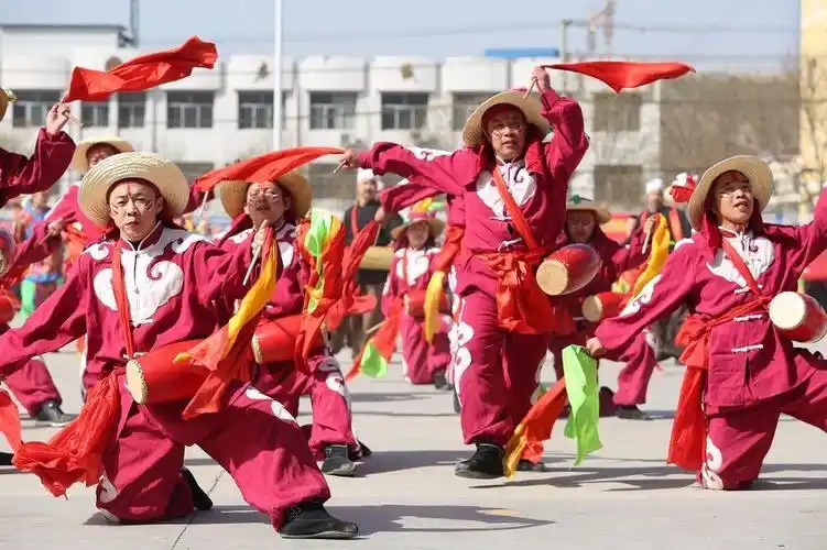 横山区秧歌(腰鼓)汇演