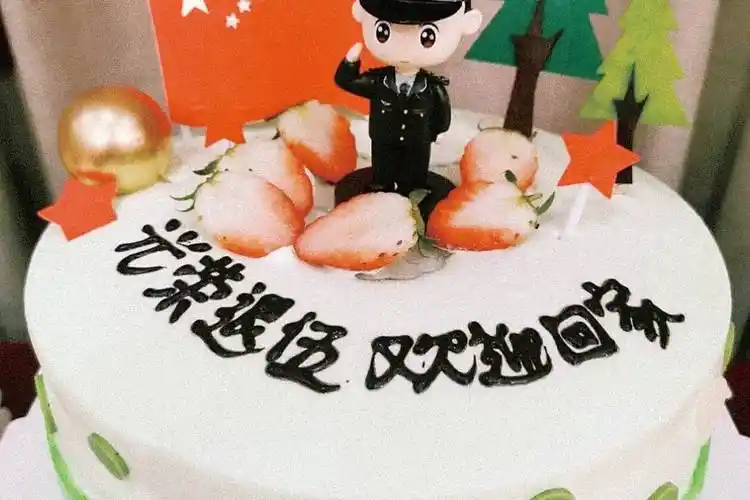 军人主题蛋糕兵哥哥生日蛋糕军人款式蛋糕