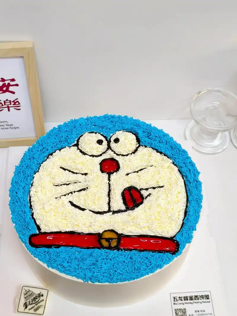 生日蛋糕图片推荐,哆啦a梦