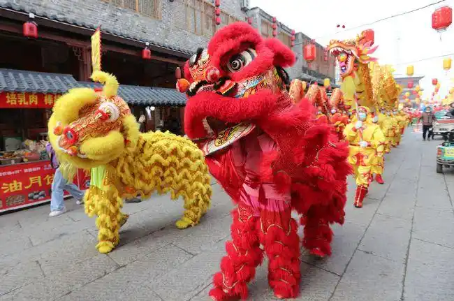 (社会)民俗表演迎新春|民间艺人|舞龙|舞狮_网易订阅