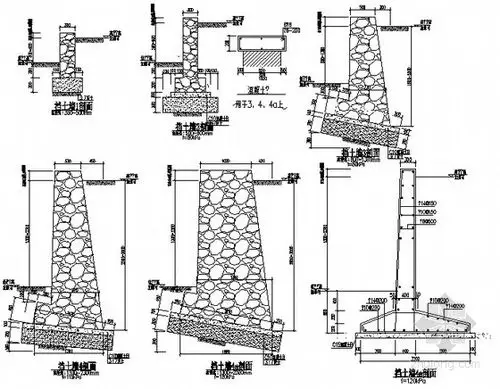 挡土墙做法详图