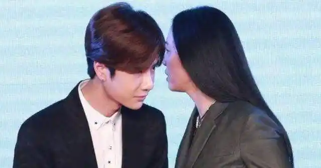 盘点明星的荧屏初吻,林更新给了汪东城,王一博给了她:难为你_郑爽