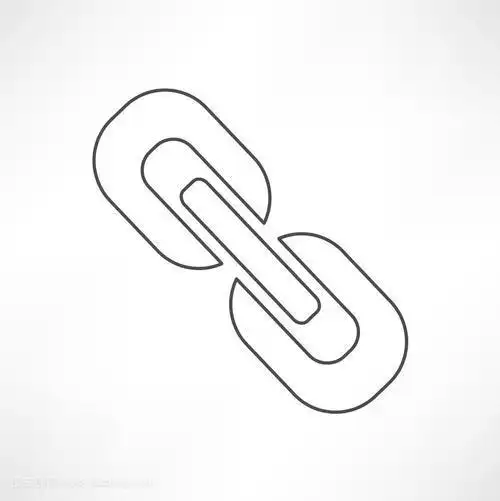 锁链简笔画画法