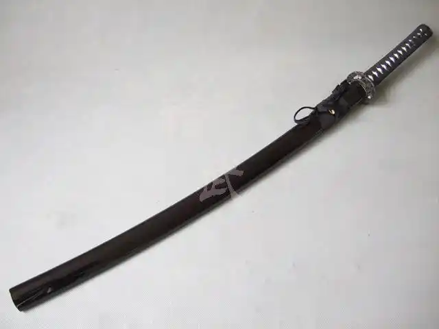 龙泉刀剑 手工日本刀花纹钢村正武士刀不开刃