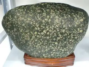 草花石图片,对比