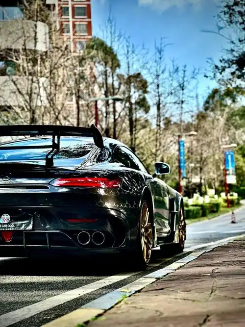 奔驰amggt|遍布车身的三叉星辉涂装泰酷辣!