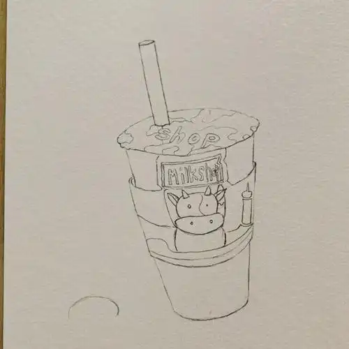 秋天的第一杯奶茶