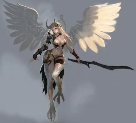 谁给我点好看的【鹰身女妖】图?_百度知道