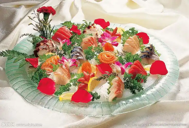 豪华刺身大拼盘图片
