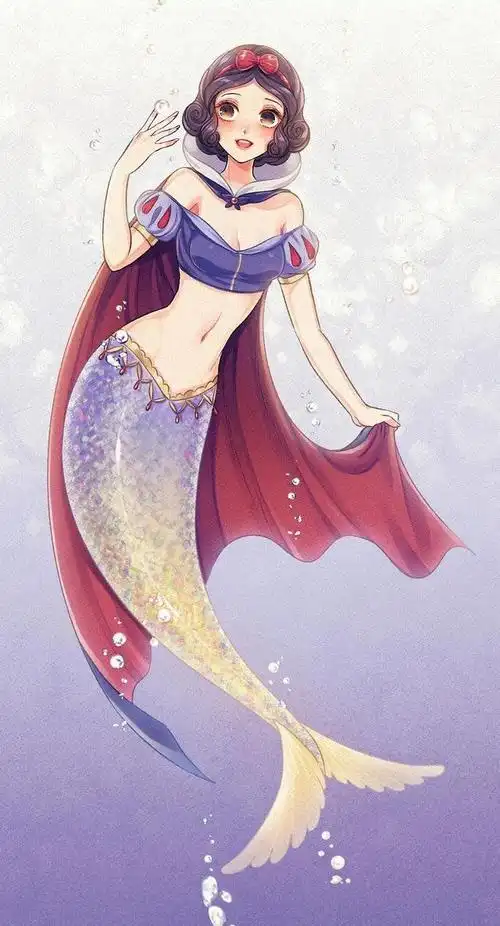 美人鱼卡通图片(美人鱼卡通图片大全)-生活常识-江湖救急网