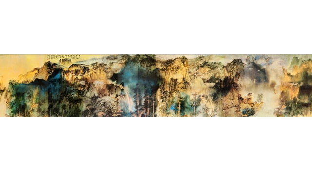 一代大家张大千及其《庐山图》