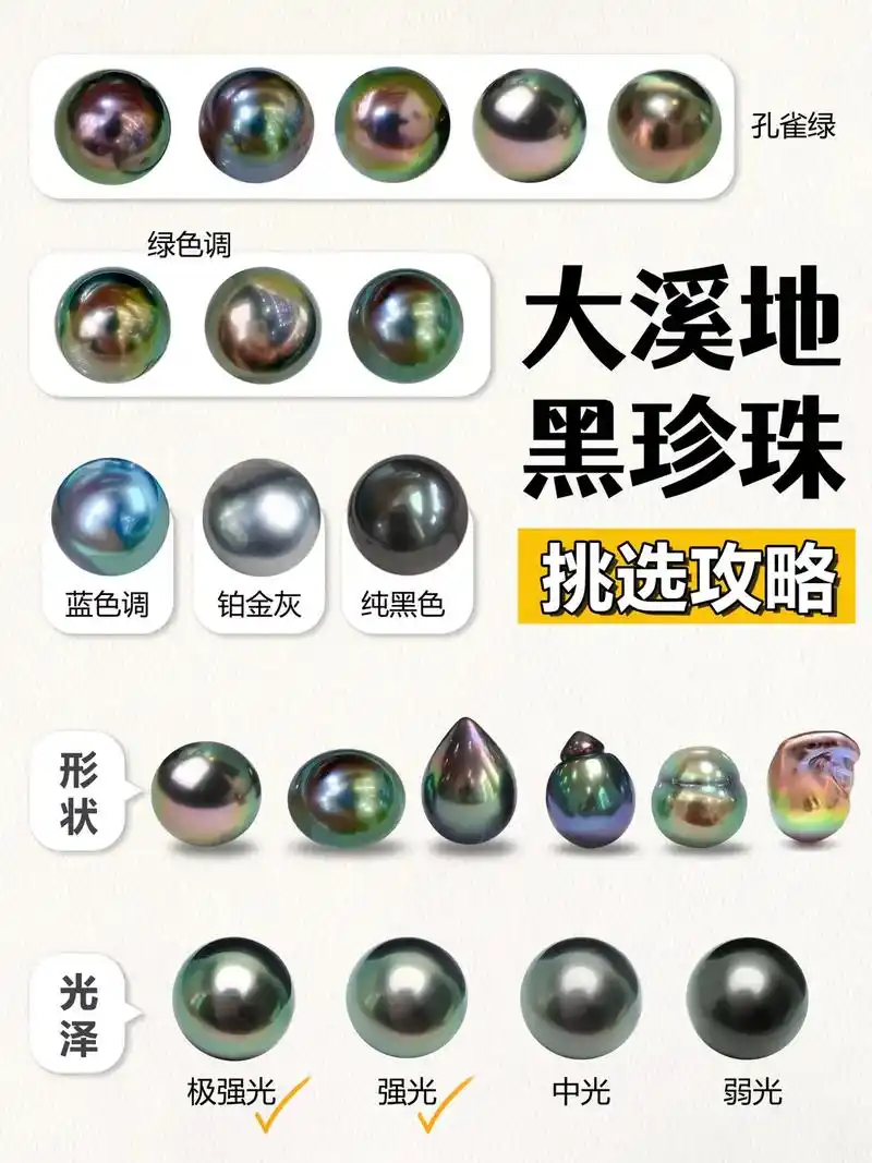 大溪地黑珍珠挑选攻略6015.