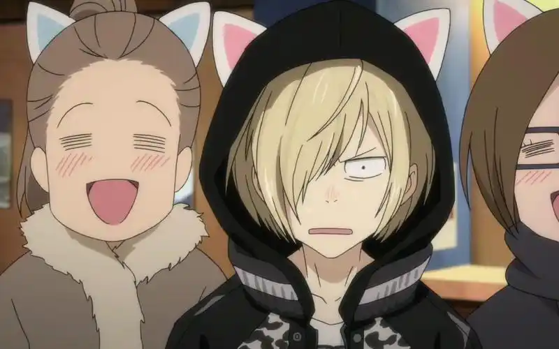 冰上的小老虎尤里奥冰上的尤里小天使好适合带猫耳发箍