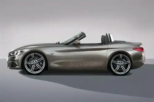 z5为一台双座软顶敞篷跑车,车身线条圆润,前脸和尾部借鉴了宝马6系的