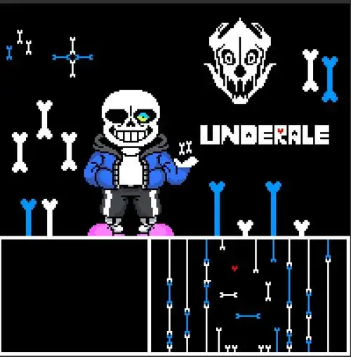画一个万恶之源sans