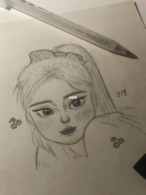 96这个姐姐#铅笔手绘#jennie