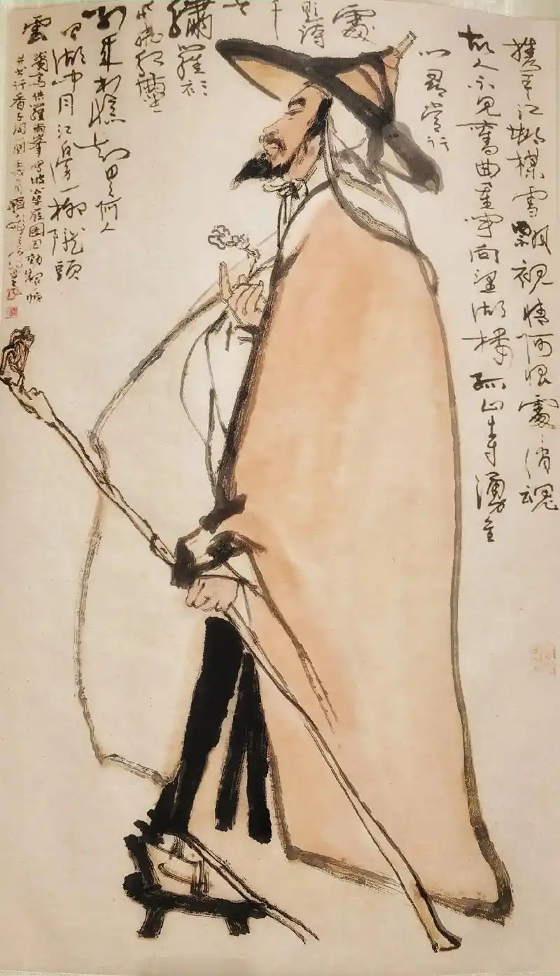 有幸在儋阳楼欣赏到了后人纪念东坡先生的古画作品