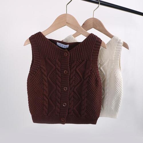 毛线背心2021新款